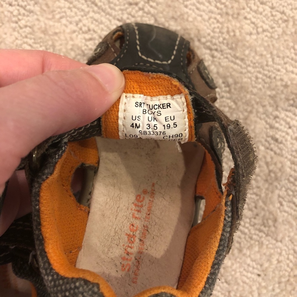 Stride Rite Brown Sandals - Picture 6 of 7